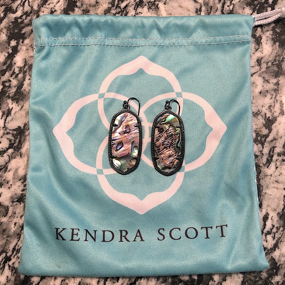 Kendra Scott Elle Abalone Shell Drop Earrings